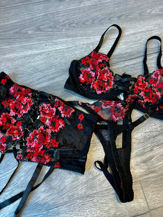 Midnight Rose Set